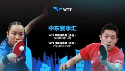 世界杯官方入口-国乒6人出战WTT多哈赛 许昕孙颖莎混双成“重头戏”